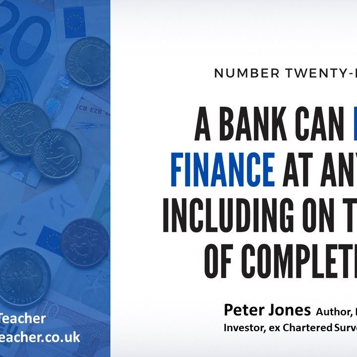 Did you know banks can pull the finance, even after exchange?