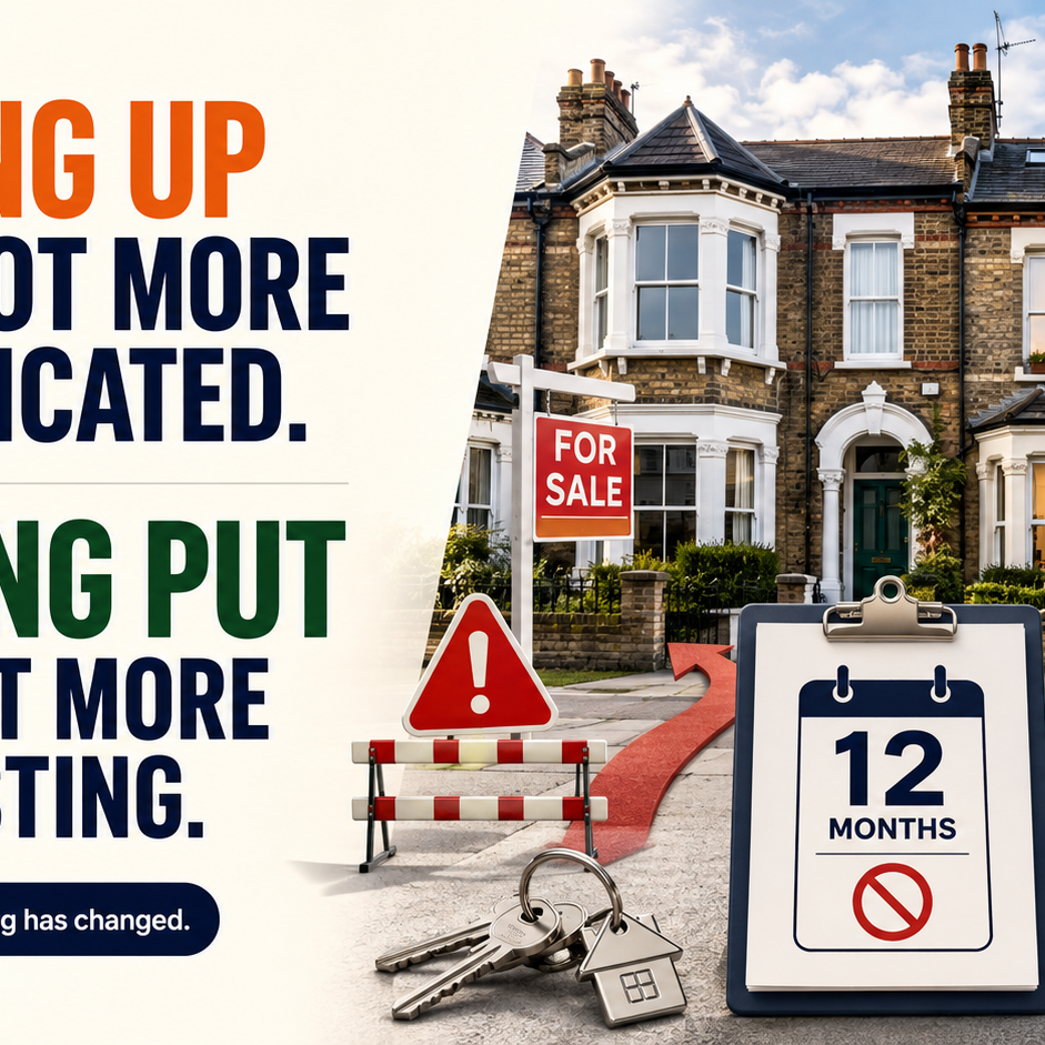 Selling up just got more complicated graphic