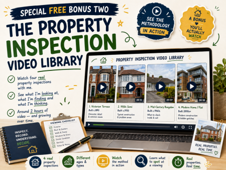 The Property Inspection Video Library Bonus Graphic