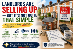 landlords are selling up but it's not quite that simple graphic